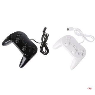cap classic control de juego con cable para juegos control remoto pro gamepad para wii