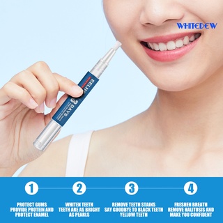whitedew 3g lápiz blanqueador de dientes efecto rápido iluminar dientes vitamina e manchas quitar lápiz de cuidado oral para dental