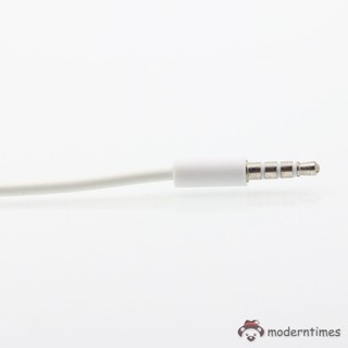 Mt adaptador divisor de auriculares Jack de 3.5 mm 1 macho a 2 hembra Cable de Audio de extensión para iPhone 6s Plu (6)