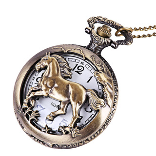 [PALARNA]Vintage Chain Retro The Greatest Pocket Watch Necklace For Grandpa Dad Gifts