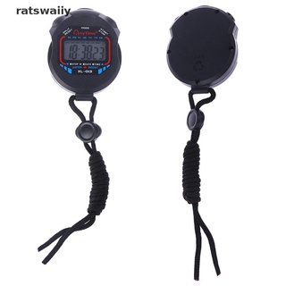 Ratswaiiy LCD Digital Professional Chronograph Timer Counter Stop Watch Stopwatch Handheld MX