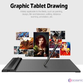Tablet gráfica Para dibujo Digital Portátil cojín De 6x4 pulgadas con pluma De dibujo