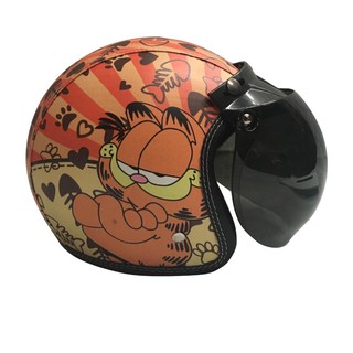 Retro GTR Kids Garfield Bogo casco (casco infantil)