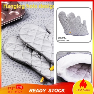 happ guantes de hornear de color gris resistentes a altas temperaturas para horno resistentes al desgaste para el hogar