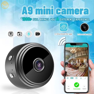 Flash A9 Wifi Mini cámara para exteriores Grabadora de video por voz Cámaras de vigilancia de seguridad inalámbrica HD Mini cámara espía A9 #book#