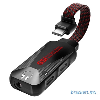 BRACK GS1 Pollo Juego Teléfono Tarjeta De Sonido 3 En 1 Móvil Con Cargador Adaptador USB-C Tipo A 3,5 Mm Carga Rápida