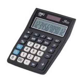 Deli W1238 - calculadora de escritorio (12 dígitos)