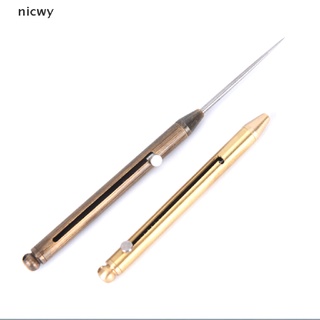 nicwy portátil de metal a prueba de óxido primavera retráctil push-pull palillo de dientes horquilla mx