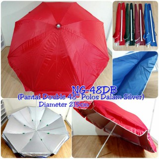 Paraguas de jardín 48 «= 120 cm, paraguas de venta