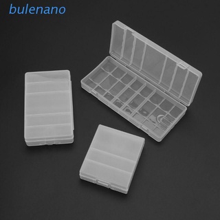bul - caja de almacenamiento transparente de plástico duro para batería aa/aaa
