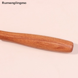 [rmo] cuchara de cera anti-caliente con mango de madera, diseño retro, cucharas de estampado, sellos, artesanía, venta caliente