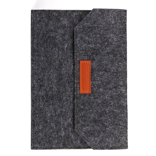 Funda suave de fieltro de lana para Macbook Notebook portátil de 12 pulgadas de 15 pulgadas Pc caso cubierta accesorios de Pc