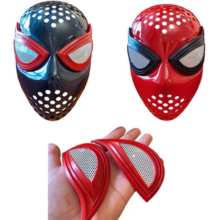 Spider Man Homecoming Far From Home Iron Spiderman Faceshell Cosplay Mask Halloween Costume Accessory Elastic Straps Party Props Mask