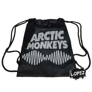 Arctic Monkeys Net Bag/ ArcticMonkeys bolsa de cordón/bolsa de cuerda música Rock Band Lopez