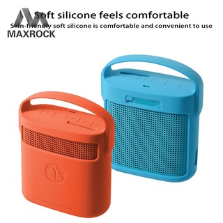 MAXROCK-Carcasa De Silicona Para BOSE Soundlink Color II 2 Bluetooth , Altavoz Al Aire Libre