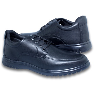 Zapatos Para Hombre Con Plataforma De Vestir. Estilo 3811Fe7 Marca Ferrato Acabado Piel Color Negro