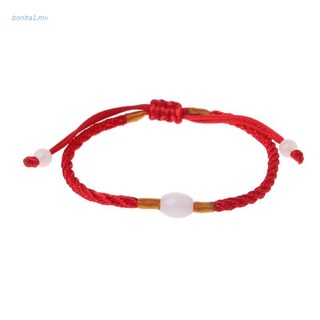 bon evil protection lucky kabbalah cadena roja trenza pulsera amuleto moda joyería