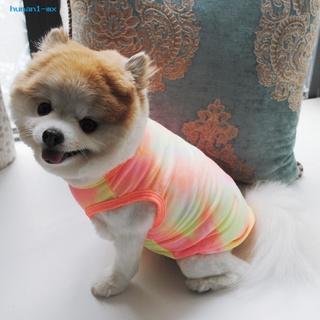 hunan1.mx camiseta elástica para mascotas de dos patas/chaleco de verano para cachorro/ropa para mascotas