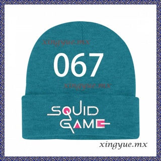 Woolen Hat For Squid Game Outdoor Warm Knitted Beanie Cap 3D Printed[~~O(∩_∩)O~~]