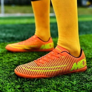 Hombres zapatos de deportes al aire libre césped fútbol botas de entrenamiento Tiempo FG zapatos de fútbol zapatillas de deporte de fútbol sala zapatos kasut bola sepak (6)