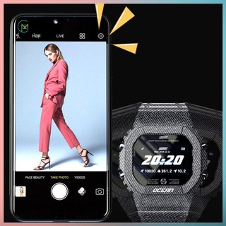 prometion smart watch monitoreo de frecuencia cardíaca impermeable smart watch fitness tracker multifuncional reloj deportivo