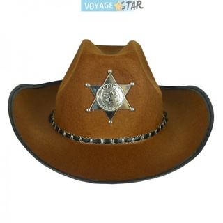 Halloween Supplies Party Hat European and American Zorro Hat Western Cowboy Hat Venice Hat Five-Pointed Star Hat