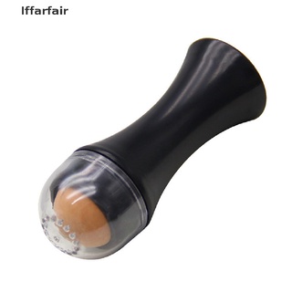 [iffarfair] bola de piedra volcánica absorción de aceite facial colorido caja embalaje rodillo portátil.