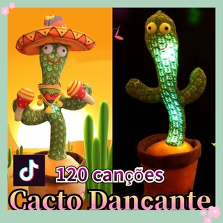 Tiktok Hot Dancing Cactus 120 Song bailarin toy dancing dance juguetes de los niños juguete peluche muñeca Twist juguetes