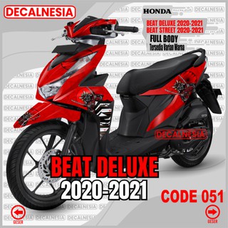 HONDA Calcomanía Beat Deluxe 2021 2020 Street nuevo cuerpo completo motocicleta pegatina Modif variaciones 2022