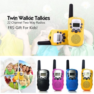 1 unids DE LOS NIÑOS juguete walkie-talkie radio de dos vías remoto de mano transceptor de niños radio (1)