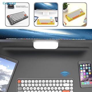 nuevo* 84 teclas teclado inalámbrico 10m estable conexión inalámbrica teclado de oficina larga vida de servicio para oficina