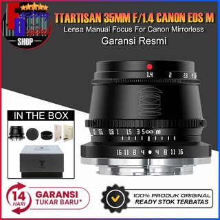 Ttartisan 35mm f1.4 lente para Canon EOS M sin espejo M100 M200 M50 M6