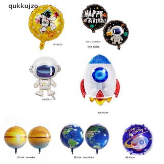 qukkujzo espacio exterior astronauta cohete nave globos sistema solar tema fiesta decoración mx