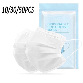 3 capas desechables mascarillas mascarillas transpirables no tejidas cubierta de filtro de boca (hightechspp.mx)