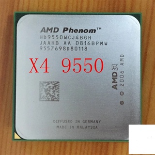 Procesador amd Shenom X4 9550 Cpu Quad Core 2.2ghz 2 M 95 W 2000ghz socket Am2+938pin