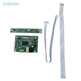Kok 1Set Universal HDMI compatible con EDP Lcd controlador controlador módulo de la placa para Raspberry PI 3 1920x1080 EDP señal 2 carriles 30