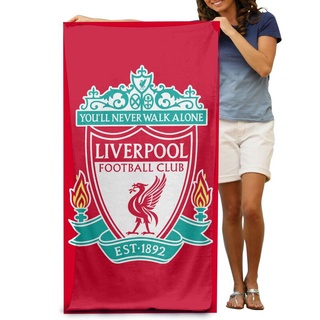 Liverpool F.C. Logotipo del Club de fútbol personalizado toallas de ducha de secado rápido para baño, toallas de baño de microfibra playa para piscina/gimnasio/entrenamiento/deportes/viaje (130 X 80 CM)