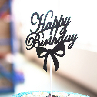 Feliz cumpleaños Arcylic tarta Toppers pastel cumpleaños Toppers fiesta suministros Yoursecretzone.ph (1)