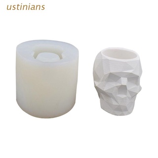 ustinians.mx - moldes geométricos para macetas de calavera, moldes de maceta de hormigón