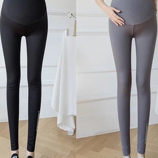 Maternity pants waist circumference can be adjusted, summer thin high-stretch yoga pants