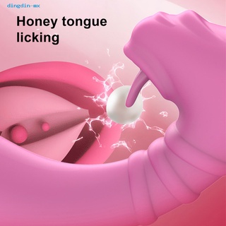 dingdin.mx Exquisite Massage Stick Tongue Licking Massage Stick Vibrator Waterproof for Bathroom (3)