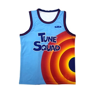 Space James Jersey Cosplay Tune Squad #6 James Basketball Uniform Sportswear T Shirt Shorts Costume Set (5)