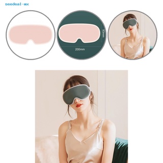 seedeal Green/Pink Eye Massager Electric 5 Gear massage Modes Sleep Eye Massager Portable for Sleeping