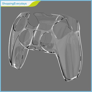 (ShoppingEverydays) Funda protectora transparente para Sony PS5 Gamepad Skin Shell (8)