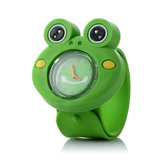 kanwen 3d relojes de pulsera de cuarzo animal relojes de pulsera de silicona niños bebé regalos reloj slap niños/multicolor (9)