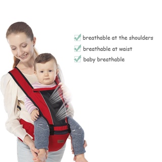 Bebé honda cintura taburete delantero sosteniendo multifuncional bebé honda cuatro estaciones transpirable asiento GOROS (1)