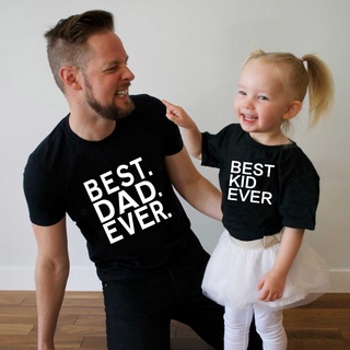 familia coincidencia de ropa padre bebé top tee mejor papá kid ever me y mini hijo hija camiseta