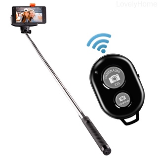 Bluetooth teléfono auto temporizador Selfie palo obturador botón de liberación del teléfono inteligente Control remoto inalámbrico LovelyHome