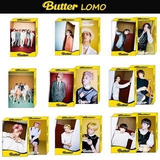 30 Unids/Caja BTS photocards 2021 Mantequilla Álbum Lomo Tarjeta Postal