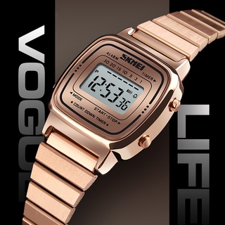 yunnfue reloj de pulsera Digital luminoso impermeable para mujer